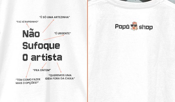 Não sufoque o artista | Camiseta - Image 4