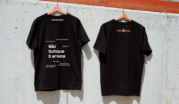Não sufoque o artista | Camiseta